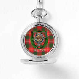 MacPhee Scottish Clan Tartan & Crest 腕時計