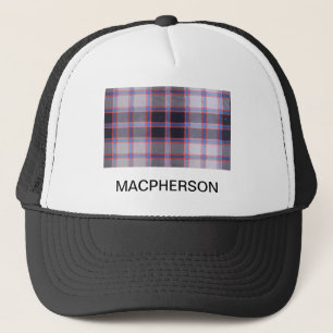 MACPHERSONの狩りのタータンチェック キャップ