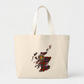 MacPhersonクランバッジジャンボトート ラージトートバッグ (正面)