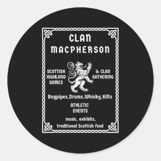 Macphersonスコティッシュクランの子孫 ラウンドシール