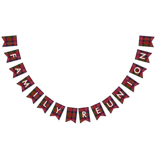 MacPhersonプレイドカスタムバンティングバナー バンティングフラッグ (全)