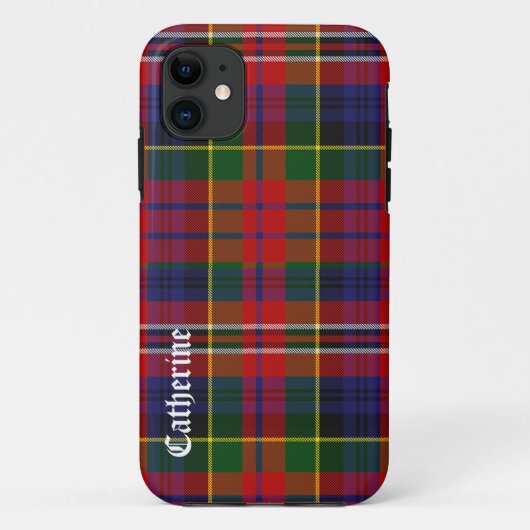 MacPherson カラフル Plaid iPhone 5ケース Case-Mate iPhoneケース (裏面)