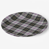 MacPherson Dress Tartan ペーパープレート (アングル)