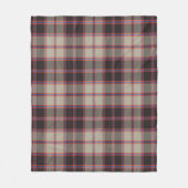 MacPherson Hunting Ancient Plaid フリースブランケット (正面)