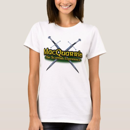 MacQuarrie The Scotish Experience Clan Tシャツ (正面)