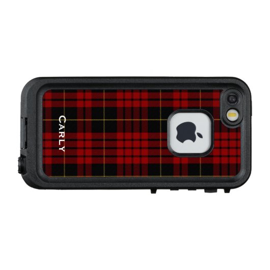 MacQueen Plaid耐用年数iPhone 5s ケース (裏面横)