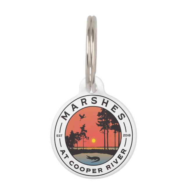 MACRペット用名札 ペット　ネームタグ (正面)