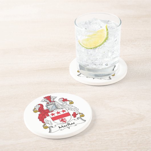 MacRaeの家紋 コースター (側面)