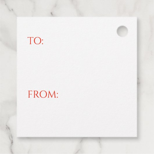 MACRAEタータンチェックスクエアギフトラベル フェイバータグ (裏面)