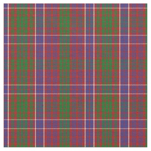 MacRaeタータンチェックプリント ファブリック (クローズアップ)