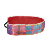 MACRAEタータンチェック非ヘッドバスリップまたは滑ることンド アスレチックヘッドバンド (左)