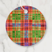 MACRAEタータンチェック2"丸糸ラベル フェイバータグ (裏面)