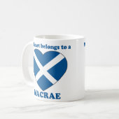 Macrae コーヒーマグカップ (正面左)
