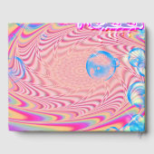 MACRAME' – フラクタルカラフルルアートの抽象芸術画像 –  ゲストブック (裏面)