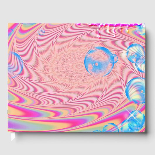 MACRAME' – フラクタルカラフルルアートの抽象芸術画像 –  ゲストブック (正面)