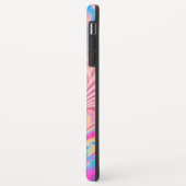 MACRAME' – フラクタルカラフルルアートの抽象芸術画像 –  Case-Mate iPhoneケース (裏面/左)