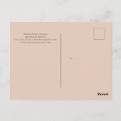 Macrame Artist Handmade Designer Artist Business ポストカード (裏面)