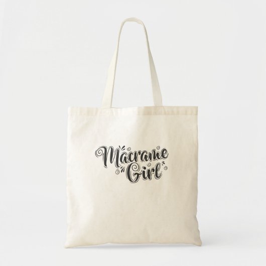Macrame Girl Makramee トートバッグ (正面)
