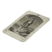 Macready as Macbeth, Act I Scene 3, in遊. マグネット (左側)