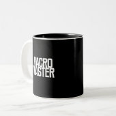 Macro マスター | Excel 自動化の達人デザイン ツートーンマグカップ (正面左)