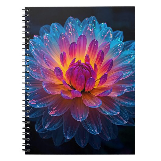 Macro Aurora Bloom ノートブック (正面)