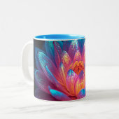 Macro Ethereal Zen ツートーンマグカップ (正面左)