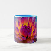 Macro Ethereal Zen ツートーンマグカップ (中央)