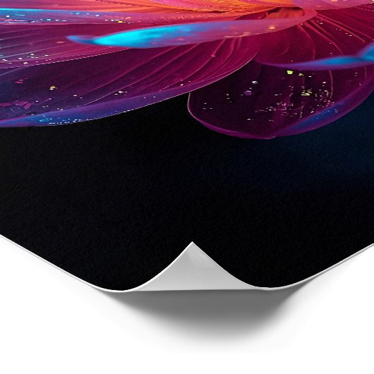 Macro Ethereal Zen ポスター (角)