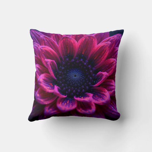 Macro Fuchsia Nebula クッション (裏面)