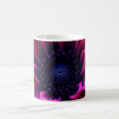 Macro Fuchsia Nebula コーヒーマグカップ (中央)