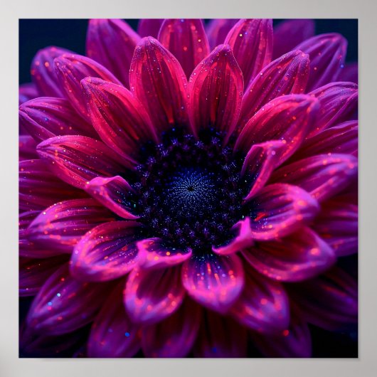 Macro Fuchsia Nebula ポスター (正面)