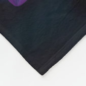 Macro Prism Petals フリースブランケット (角)