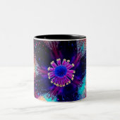 Macro Radiant Riot ツートーンマグカップ (中央)