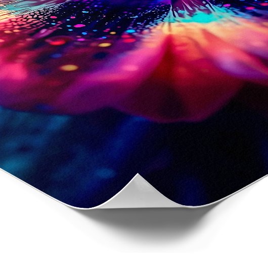 Macro Radiant Riot ポスター (角)