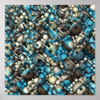 Macro Shapes Abstract ポスター