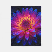 Macro Stellar Burst フリースブランケット (正面)