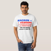 MACRON =デレグリメント=モノディゼーションTシャツ Tシャツ (正面フル)