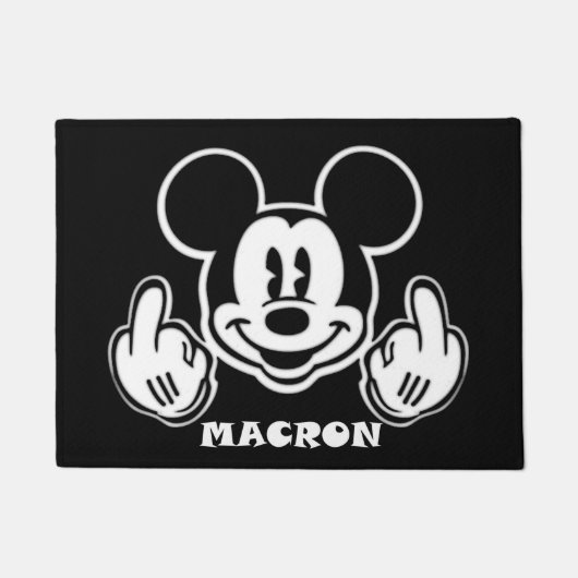MACRON ドアマット (正面)