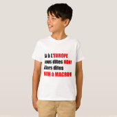 MACRON =モンディアル化Tシャツブランファント Tシャツ (正面フル)