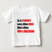 MACRON =単元化 ベビーTシャツ (正面)