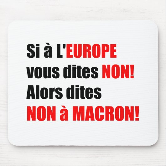 MACRON = Mondialization -マウスパッド マウスパッド (正面)