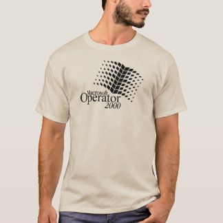 MacrosoftOperator 2000 Tシャツ