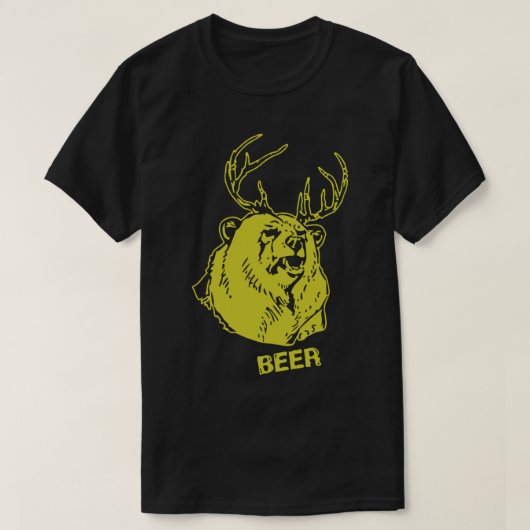 Macs Bear Plus Deer Shirt &amp；より本質的なT-S Tシャツ (デザイン正面)