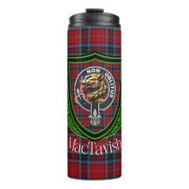 MacTavish Scottish Clan Tartan & Crest タンブラー