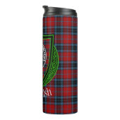 MacTavish Scottish Clan Tartan & Crest タンブラー (回転右)