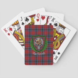 MacTavish Scottish Clan Tartan & Crest トランプ