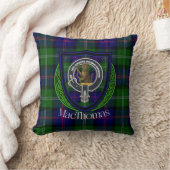 MacThomas Scottish Clan Tartan & Crest クッション (ブランケット)