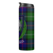 MacThomas Scottish Clan Tartan & Crest タンブラー (回転右)