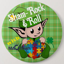 MACTownでシャム・ロック&シャム・ロックに転がなる時間 缶バッジ