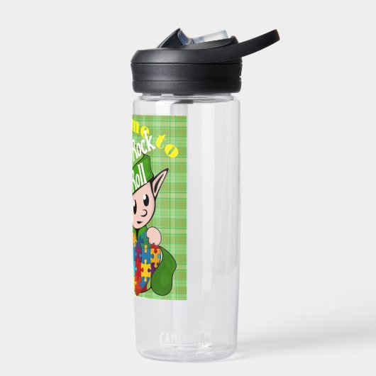 MACTownポスターでシャム・ロック&シャム転がロックの時間 ウォーターボトル (左面)